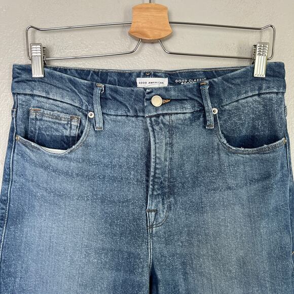 Good American Light Blue Boot Cut Jeans - Picture 4 of 11